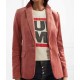 Grown-ish Zoey Johnson Velvet Blazer