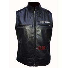 Harley Davidson Leather Motorcycle Vest