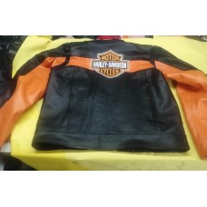Men's Victorya Lane Harley Davidson Biker Leather Jacket