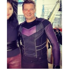 Hawkeye 2021 Clint Barton Leather Jacket Hawkeye 2021 Clint Barton Leather Jacket