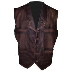 Cullen Bohannon Hell on Wheels Leather Vest