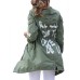 I Really Don't Care Do U Melania Women Trump Mechanic Cargo Olive Summer Jacket