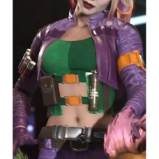 Injustice 2 Harley Quinn Purple Jacket 