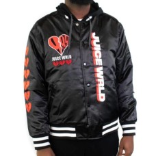  Juice Wrld Black Bomber 999 Jacket