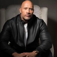 Jungle Cruise Dwayne Johnson Black Leather Jacket Jungle Cruise Dwayne Johnson Black Leather Jacket