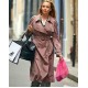 Jodie Comer Killing Eve Double Breasted Cotton Trench Coat