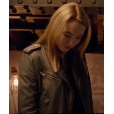 Jodie Comer Killing Eve Season 04 Villanelle Brown Leather Jacket