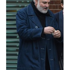 Konstantin Killing Eve Kim Bodnia Blue Denim Coat