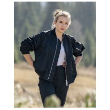 Villanelle Killing Eve S03 Black Bomber Jacket