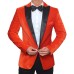 Taron Egerton Kingsman Orange Tuxedo