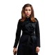 Kingsman Sophie Cookson Black Coat