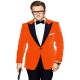 Taron Egerton Kingsman Orange Tuxedo