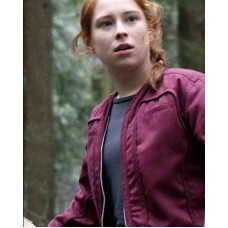 Lost In Space Penny Robinson Maroon Jacket