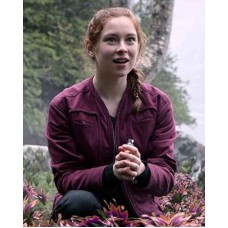 Lost In Space Penny Robinson Maroon Jacket