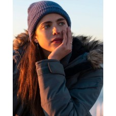 Maid 2021 Margaret Qualley Fur Hooded Jacket