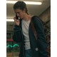 Maid 2021 Margaret Qualley Blue Hoodie