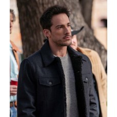 Roswell, New Mexico S03 Kyle Valenti Black Cotton Jacket Roswell, New Mexico S03 Kyle Valenti Black Cotton Jacket