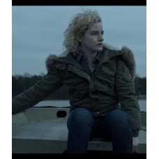 Ozark Julia Garner Green Bomber Jacket with Hood Ozark Julia Garner Green Bomber Jacket with Hood