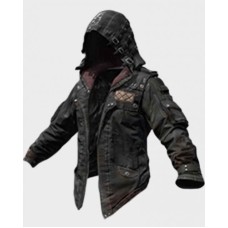 PlayerUnknownâ€™s Battlegrounds Black Hooded Jacket