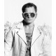 Rocketman Elton John White Leather Jacket Rocketman Elton John White Leather Jacket