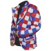 Rocketman Elton John Checked Blazer