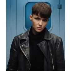 SAS: Red Notice Grace Lewis Leather Jacket SAS: Red Notice Grace Lewis Leather Jacket