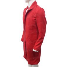 Second Act Jennifer Lopez Red Coat