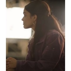 Shazam 2 Rachel Zegler Purple Jacket