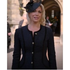 Ted Lasso S02 Rebecca Welton Black Coat