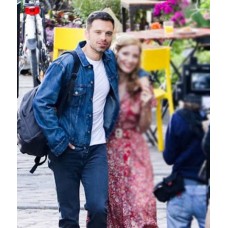The 355 Sebastian Stan Denim Jacket