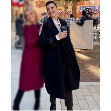 The Morning Show Laura Peterson Black Coat The Morning Show Laura Peterson Black Coat