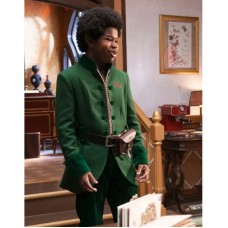 The Santa Clauses S02 Devin Bright Green Coat