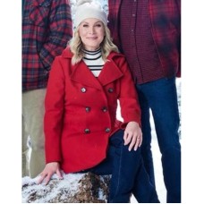 The Santa Clauses S02 Elizabeth Mitchell Red Coat The Santa Clauses S02 Elizabeth Mitchell Red Coat