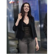 Wecrashed Anne Hathaway Leather Jacket