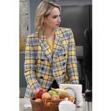 Last Man Standing Molly McCook Plaid Blazer