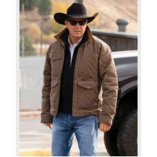 John Dutton Yellowstone S04 Quilted Jacket