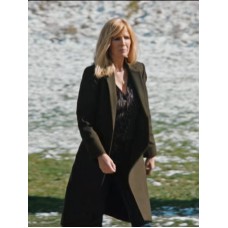 Yellowstone S04 Beth Dutton Green Coat
