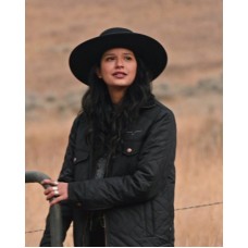 Yellowstone S04 Tanaya Beatty Quilted Jacket