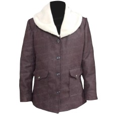 Yellowstone Beth Dutton Fur Collar Coat