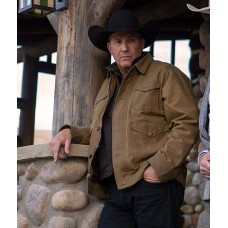 Yellowstone Season 2 John Dutton Brown Jacket