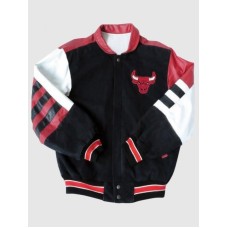 Vintage Chicago Bulls Leather Jacket