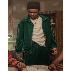 BMF 2021 Myles Truitt Green Velvet Tracksuit BMF 2021 Myles Truitt Green Velvet Tracksuit