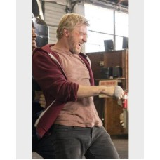 Cobra Kai Johnny Lawrence Maroon Hoodie