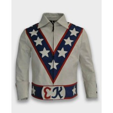 Daredevil Evel Knievel Motorcycle Leather Jacket