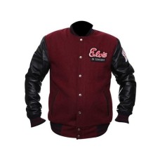 Elvis In Concert Varsity Jacket