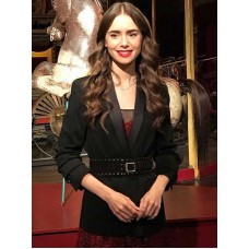Emily In Paris S02 Emily Cooper Black Blazer