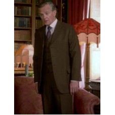 Downton Abbey: A New Era Robert Crawley Brown Blazer