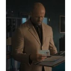 Jason Statham Wrath of Man Brown Blazer
