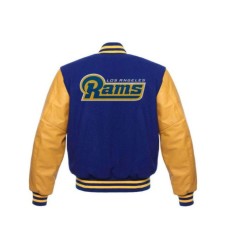 Menâ€™s Los Angeles Rams Blue Jacket