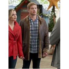 Nostalgic Christmas Trevor Donovan Shearling Jacket